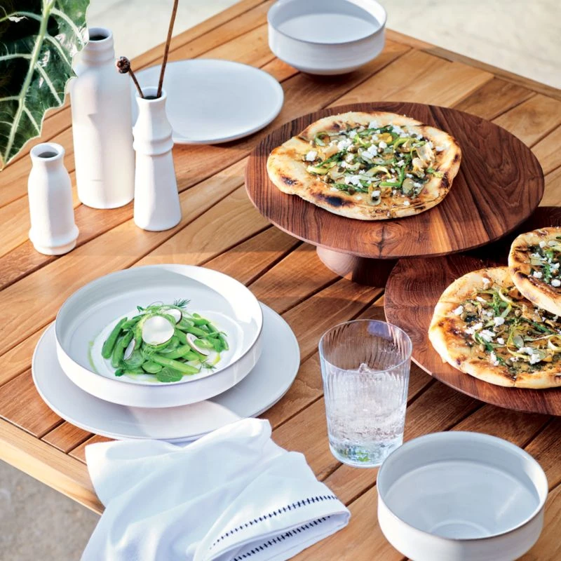 Dolce 4-Piece White Dinnerware Set With Soup Bowl 4 Dolce 4-Piece White Dinnerware Set With Soup Bowl - Image 2