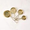 Dose Champagne Gold Measuring Cups -Home Furnishing Shop DoseChpgnGldMeasuringCupsSHF22