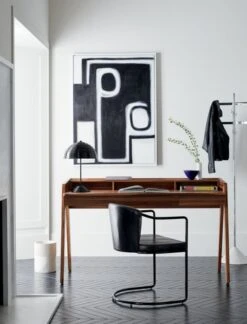 Chelsea Cement Wastebasket -Home Furnishing Shop DrommenDeskCleoBlackJN20