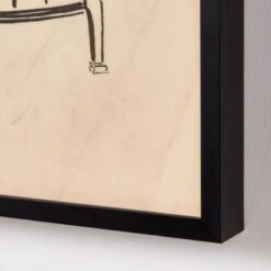 'Design For A Monumental Bench' Framed Reproduction By Carel Adolph Lion Cachet 18''x22'' -Home Furnishing Shop DsgnForAMnmtlBnch18x22inAV2SHF22