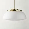 Dufrene Polished Brass Pendant Light -Home Furnishing Shop DufrenePldBrsPendantSHS23