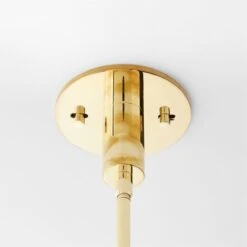 Dufrene Polished Brass Pendant Light -Home Furnishing Shop DufrenePldBrsPendantSSS23