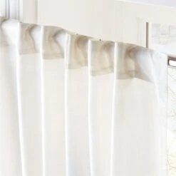 Elysium Neutral Dupioni Silk Curtain Panel 48"x84" -Home Furnishing Shop ElysiumNtDpSk96inCrtnPnlAV3SHS22