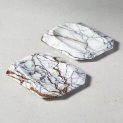 Emerald Cut Marble Spoon Rest 8 Emerald Cut Marble Spoon Rest -Home Furnishing Shop EmeraldCutWnSpoonRestAVSHF21