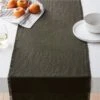 Eria Linen Moss Green Table Runner 14"x90" -Home Furnishing Shop EriaLinenRunner14x90inAVSHF22