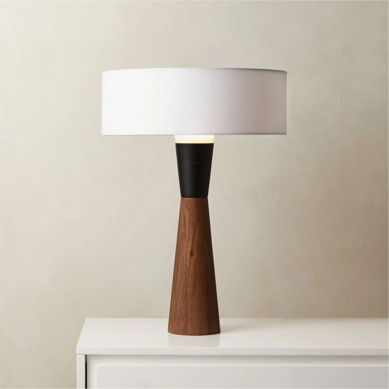 Exposior Walnut Table Lamp Model 2011 4 Exposior Walnut Table Lamp Model 2011 - Image 2