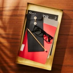 Solid Brass Studio Letter Tray