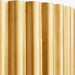 Fluted Gold Wall Sconce -Home Furnishing Shop FlutedWallSconceAV2F17