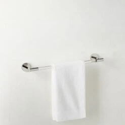 Flynn Crystal And Polished Nickel Towel Bar 18" -Home Furnishing Shop FlynnCrystPlhdNklTwlBr18ROS23