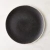 Fynn Black And White Dinner Plate With Reactive Glaze -Home Furnishing Shop FlynnRctvDinnerPlateSHS23