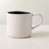 Fynn Black And White Coffee Mug With Reactive Glaze 2 Fynn Black And White Coffee Mug With Reactive Glaze -Home Furnishing Shop FlynnRctvMugSHS23