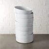 Frank White Pasta Bowl Set Of 8 -Home Furnishing Shop FrankSoupBowl7inS8SHF16