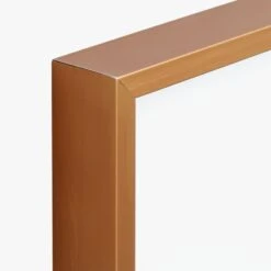 Gallery Brass Picture Frame With White Mat 4"x6" -Home Furnishing Shop GalleryFr18X24BrssWhtMtAVF18