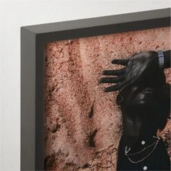 Gallery Soft Black Picture Frame 8"x10" -Home Furnishing Shop GalleryFrameBlk8x10UnmtdROS23