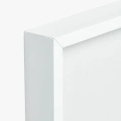 Gallery White Picture Frame With White Mat 5"x7" 7 Gallery White Picture Frame With White Mat 5"x7" -Home Furnishing Shop GalleryFrm5X7WhtWhtMtAVF18