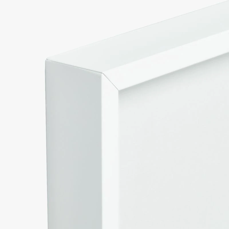 Gallery White Picture Frame With White Mat 5"x7" 5 Gallery White Picture Frame With White Mat 5"x7" - Image 3