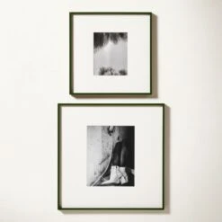Gallery Green Picture Frame With White Mat 8"x10" 11 Gallery Green Picture Frame With White Mat 8"x10" -Home Furnishing Shop GalleryGreenFrmCllctnWMtsFHS23