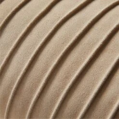 Gathered Suede Throw Pillow With Down-Alternative Insert 48"x12" 7 Gathered Suede Throw Pillow With Down-Alternative Insert 48"x12" -Home Furnishing Shop GatheredSdPillow48X12inAVSSF22