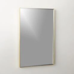 Graduate Brass Rectangular Mirror 24"x36" -Home Furnishing Shop GraduateRectBsMrr24x36inAVSHF21