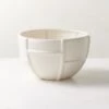 Grille White Decorative Bowl Small -Home Furnishing Shop GridBowlSmallSHS23