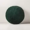 Harlee Round Green Throw Pillow 16" -Home Furnishing Shop HarleeRndGreenPillow16inSHF22