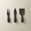 Helms Black Cheese Knives Set Of 3 -Home Furnishing Shop HelmsBlackCheeseKnivesS3SHS20