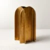 Hinge Bronze Cast Aluminum Vase -Home Furnishing Shop HingeBrassVaseSHF22