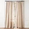 Heavyweight Natural Linen Window Curtain Panel 48''x84'' 1 Heavyweight Natural Linen Window Curtain Panel 48''x84'' -Home Furnishing Shop HvywtNatLnn96CurtainPnlSHS23