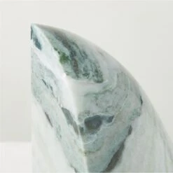 Ice Jade Green Marble Bookend -Home Furnishing Shop IceJadeMarbleBookendAVSHS23