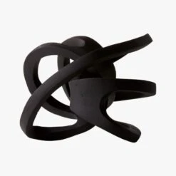Infinity Black Knot Sculpture 25 Infinity Black Knot Sculpture -Home Furnishing Shop InfinityKnotBlackAV2F17