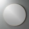 Infinity Brass Round Wall Mirror 36" -Home Furnishing Shop InfinityRndMirror36inBrassSHF16