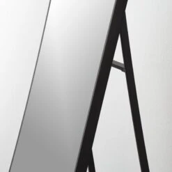 Infinity Standing Black Floor Length Mirror 16"x69" 7 Infinity Standing Black Floor Length Mirror 16"x69" -Home Furnishing Shop InfinityStandingMirrorBlkAVS18