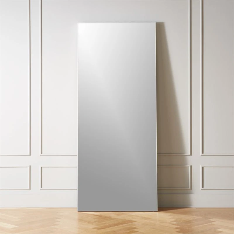 Infinity White Floor Length Mirror 32"x76" 3 Infinity White Floor Length Mirror 32"x76"