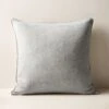 Ivy Heathered Grey Cashmere Throw Pillow With Down-Alternative Insert 20'' -Home Furnishing Shop IvyChmrGyDnAltPllw20x20SHF23