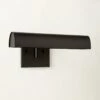 Jolie Black Picture Light Sconce 12" 2 Jolie Black Picture Light Sconce 12" -Home Furnishing Shop JolieMttBkWllArtScnc12inSHF22
