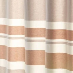 Kamilla Organic Cotton Dark Terracotta Shower Curtain 72" 9 Kamilla Organic Cotton Dark Terracotta Shower Curtain 72" -Home Furnishing Shop KamillaCpprOrgShwrCrtnAVSHF23