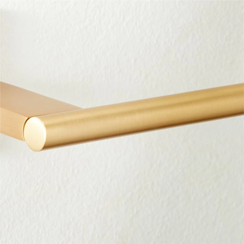 Kela Brushed Brass Wall Mounted Toilet Paper Holder 5 Kela Brushed Brass Wall Mounted Toilet Paper Holder - Image 3