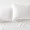 Keyne TENCEL™ Lyocell Linen-Blend White Sheet Set And Pillowcases -Home Furnishing Shop KeyneLnTclWtQSheetSSHS23
