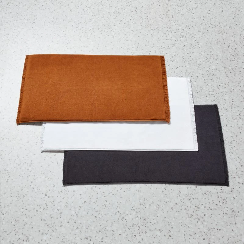 Kindred Organic Cotton White Bath Mat 24''x36'' 5 Kindred Organic Cotton White Bath Mat 24''x36'' - Image 3