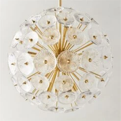 Lamina Polished Brass Pendant Light