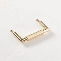 Lavau Unlacquered Brass Handle 3" -Home Furnishing Shop LavauUnlcqrdBrsHandle3inAV2SHS23