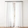 EUROPEAN FLAX™-Certified Linen White Window Curtain Panel 48''x84'' 1 EUROPEAN FLAX™-Certified Linen White Window Curtain Panel 48''x84'' -Home Furnishing Shop LinenWhite96CurtainPnlSHS23