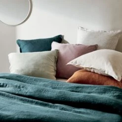 EUROPEAN FLAX™-Certified Linen Copper Duvet Cover And Shams 7 EUROPEAN FLAX™-Certified Linen Copper Duvet Cover And Shams -Home Furnishing Shop LinenWhiteBeddingAG21 1x1