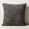 Lox Black Linen Throw Pillow 23" -Home Furnishing Shop LoxLinenPillow23inSHS23