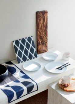 20-Piece Pin Tumbled Black Flatware Set -Home Furnishing Shop MaderaLargeBlackTerracottaFB20