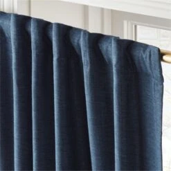 Mali Sea Storm Silk Viscose Window Curtain Panel 48''x84'' -Home Furnishing Shop MaliSilkSeaStorm96PanelAV2SHS23