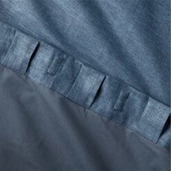 Mali Sea Storm Silk Viscose Window Curtain Panel 48''x84'' -Home Furnishing Shop MaliSilkSeaStorm96PanelAV3SHS23