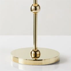 Marceau Boule Polished Brass Table Lamp -Home Furnishing Shop MarceauPolBrsBlTblLampAVSHS23