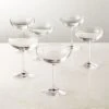 Marie Coupe Cocktail Glasses Set Of 6 1 Marie Coupe Cocktail Glasses Set Of 6 -Home Furnishing Shop MarieCpCocktailGlassesS6SHF22