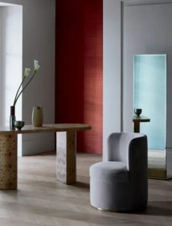 Palisade Frameless Brass Floor Length Mirror 26"x66" 11 Palisade Frameless Brass Floor Length Mirror 26"x66" -Home Furnishing Shop MarisaBurlWoodDeskJN20